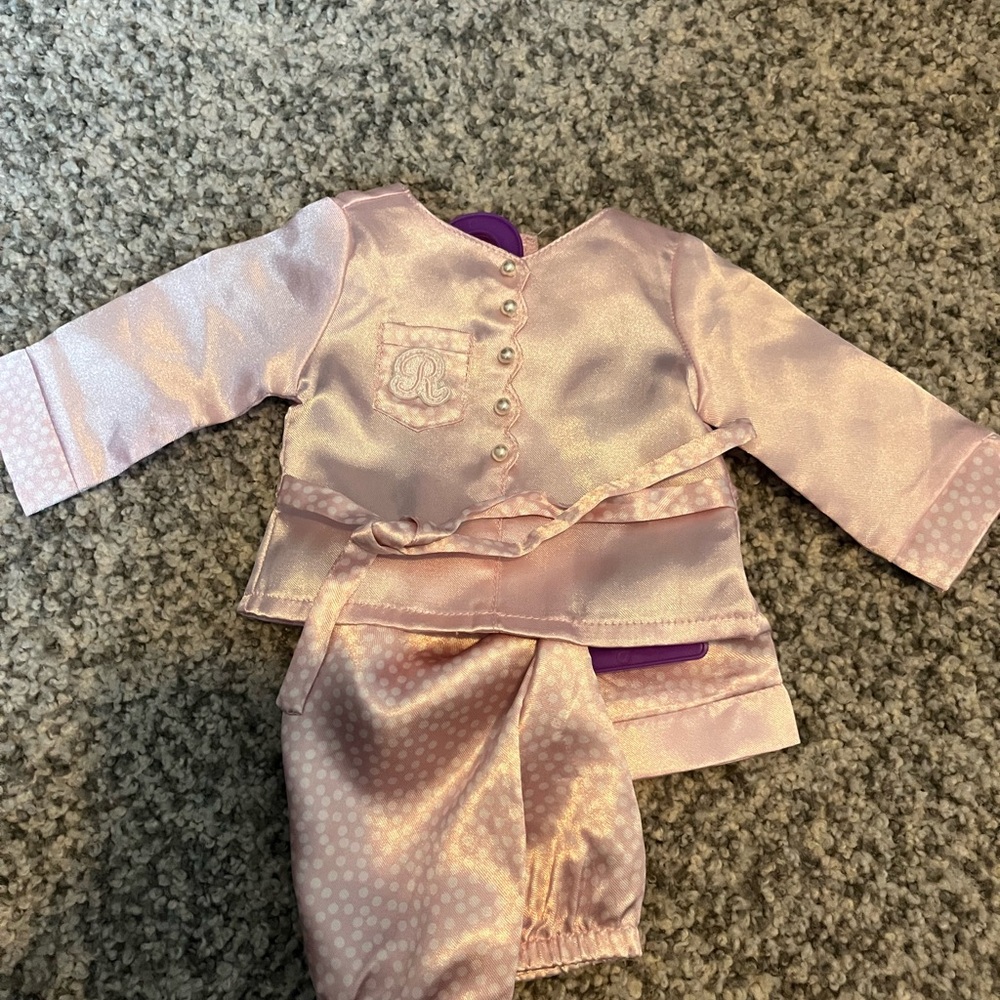 Charming Pink Doll Sleepwear Set